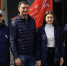 Виктор Иванов в Новогорелово, у школы Сад Памяти - Газета Ломоносовский районный вестник